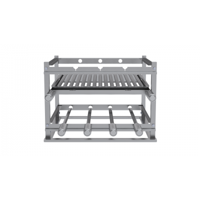SUPORTE DE ESPETO PARA CHURRASQUEIRA DE ALVENARIA 4 ESPETOS ARGENTINA